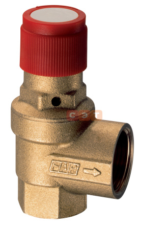 Клапан предохранительный (водоснабжение) (6 bar)  1/2" ВР-ВР FAR